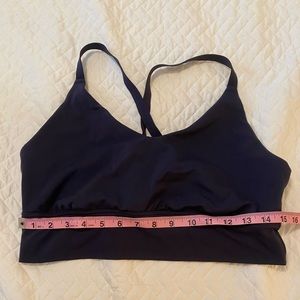 Navy Aerie Bralette - XL